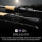 Tsurinoya DRAGON Carbon Spinning/Casting Rod 2PC 1.98m/2.08m L ML M Fast Action